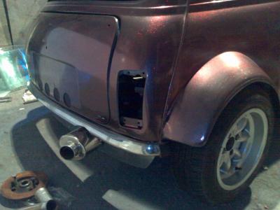30 - exhaust & bumper fit